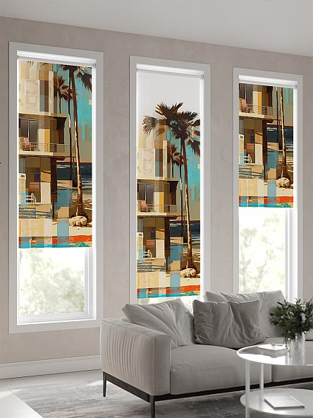 Рулонная штора для кухни для детской Феринт - 151 - ширина 52 см - фото 4