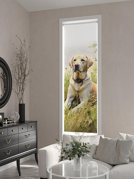 Рулонная штора для кухни для детской Феринт - 154 - ширина 52 см - фото 6