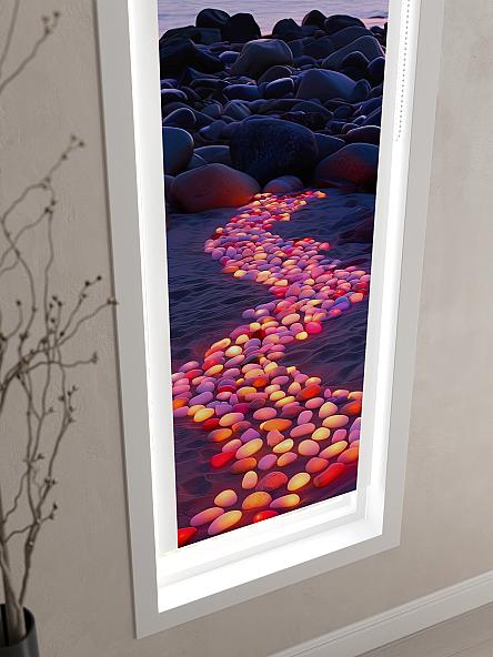 Рулонная штора для кухни для детской Феринт - 159 - ширина 52 см - фото 3