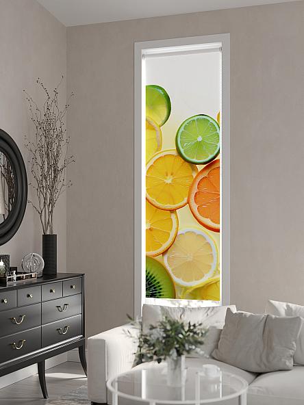 Рулонная штора для кухни для детской Феринт - 163 - ширина 52 см - фото 6