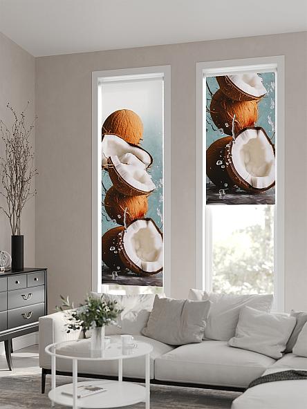 Рулонная штора для кухни для детской Феринт - 172 - ширина 52 см - фото 2