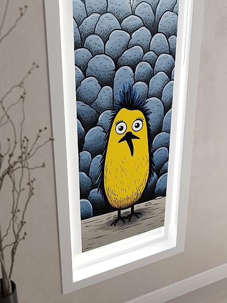 Рулонная штора для кухни для детской Феринт - 179 - ширина 52 см - фото 3