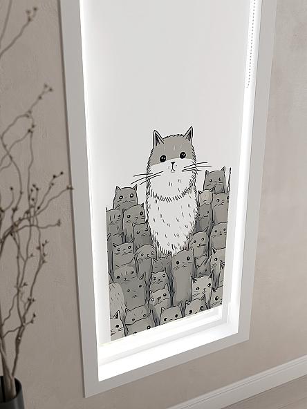 Рулонная штора для кухни для детской Феринт - 182 - ширина 52 см - фото 3