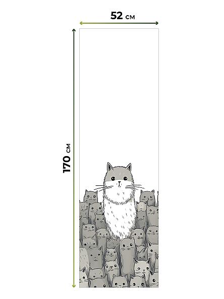 Рулонная штора для кухни для детской Феринт - 182 - ширина 52 см - фото 5