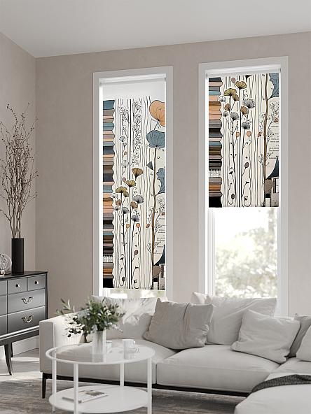 Рулонная штора для кухни для детской Феринт - 183 - ширина 52 см - фото 2