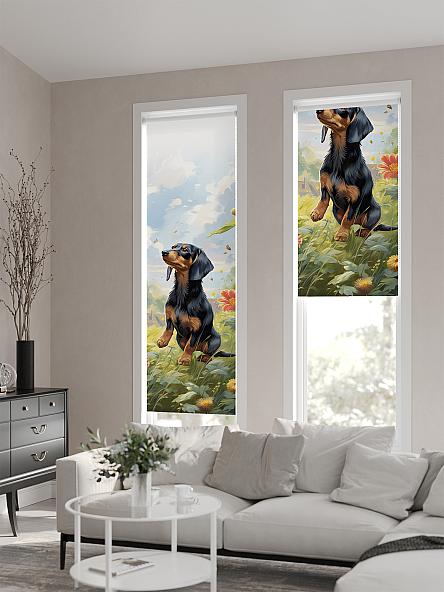 Рулонная штора для кухни для детской Феринт - 185 - ширина 52 см - фото 2