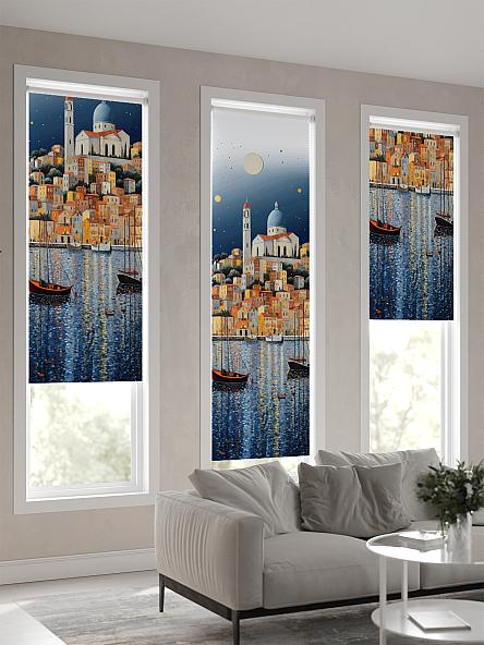 Рулонная штора для кухни для детской Феринт - 186 - ширина 52 см - фото 4