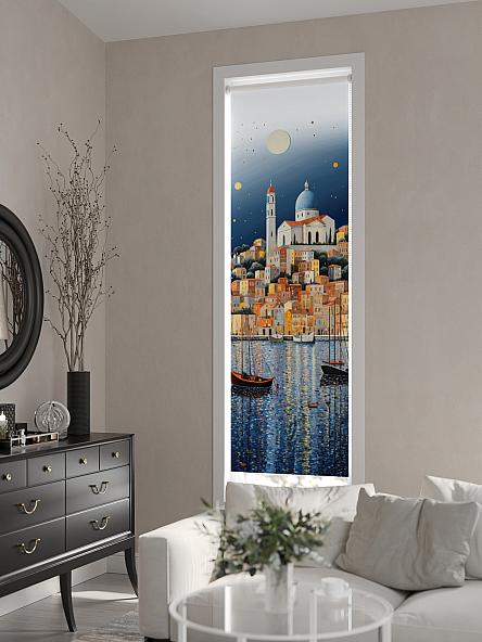 Рулонная штора для кухни для детской Феринт - 186 - ширина 52 см - фото 6