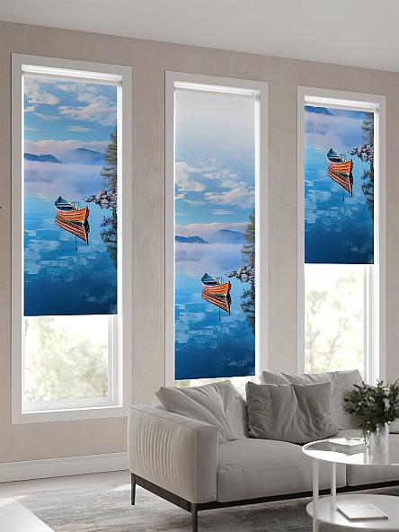 Рулонная штора для кухни для детской Феринт - 187 - ширина 52 см - фото 4