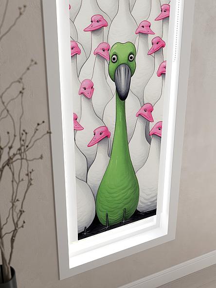 Рулонная штора для кухни для детской Феринт - 189 - ширина 52 см - фото 3