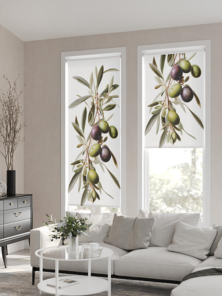 Рулонная штора для кухни для детской Флордо - 14 - ширина 57 см - фото 2