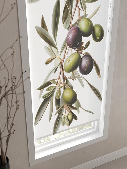 Рулонная штора для кухни для детской Флордо - 14 - ширина 57 см - фото 3