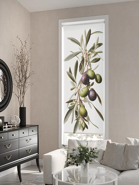 Рулонная штора для кухни для детской Флордо - 14 - ширина 57 см - фото 6