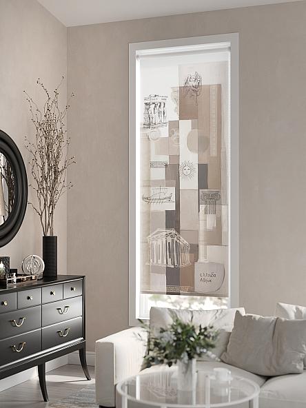 Рулонная штора для кухни для детской Флордо - 17 - ширина 57 см - фото 6