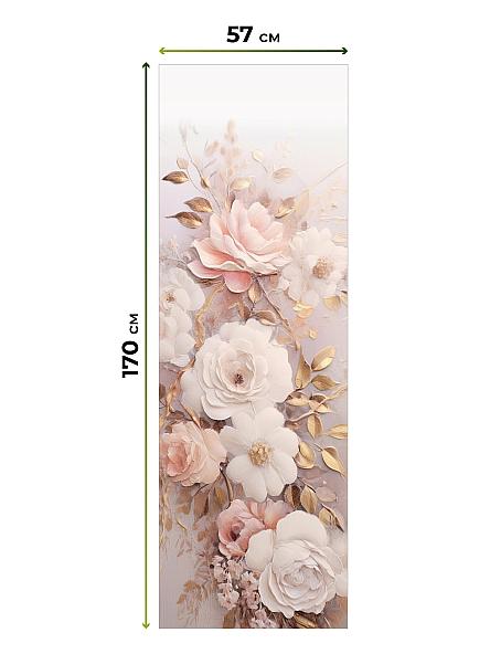 Рулонная штора для кухни для детской Флордо - 21 - ширина 57 см - фото 5