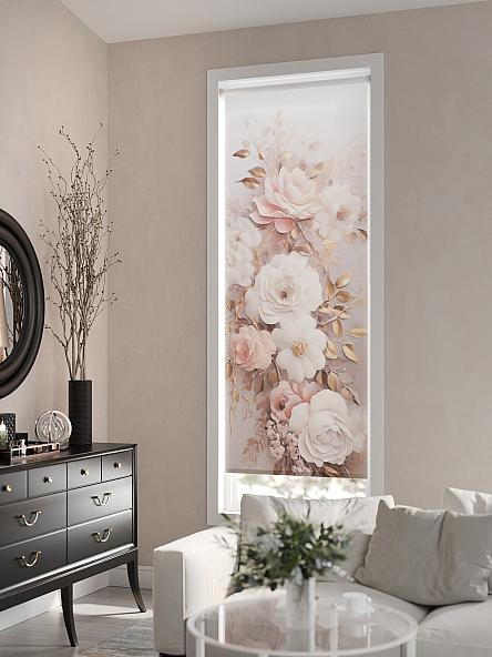 Рулонная штора для кухни для детской Флордо - 21 - ширина 57 см - фото 6