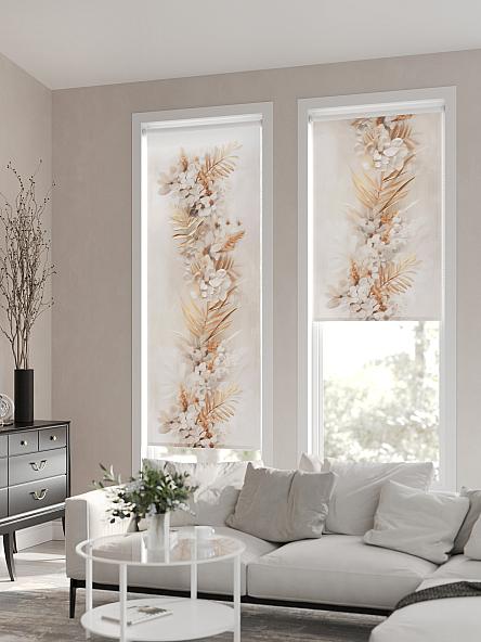 Рулонная штора для кухни для детской Флордо - 23 - ширина 57 см - фото 2