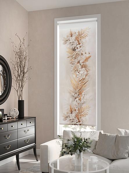 Рулонная штора для кухни для детской Флордо - 23 - ширина 57 см - фото 6