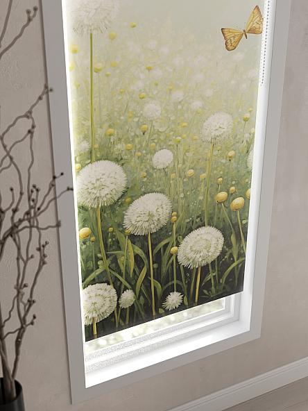 Рулонная штора для кухни для детской Флордо - 27 - ширина 57 см - фото 3