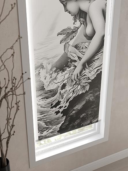 Рулонная штора для кухни для детской Флордо - 31 - ширина 57 см - фото 3