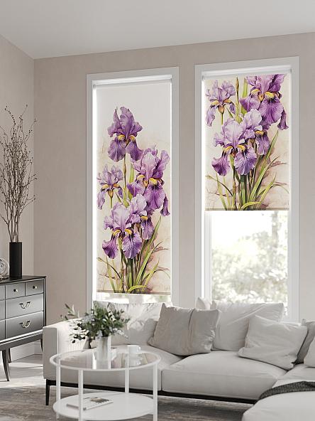 Рулонная штора для кухни для детской Флордо - 37 - ширина 57 см - фото 2