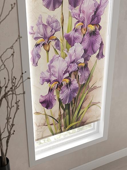 Рулонная штора для кухни для детской Флордо - 37 - ширина 57 см - фото 3