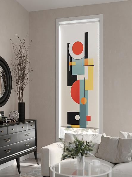 Рулонная штора для кухни для детской Флордо - 43 - ширина 57 см - фото 6