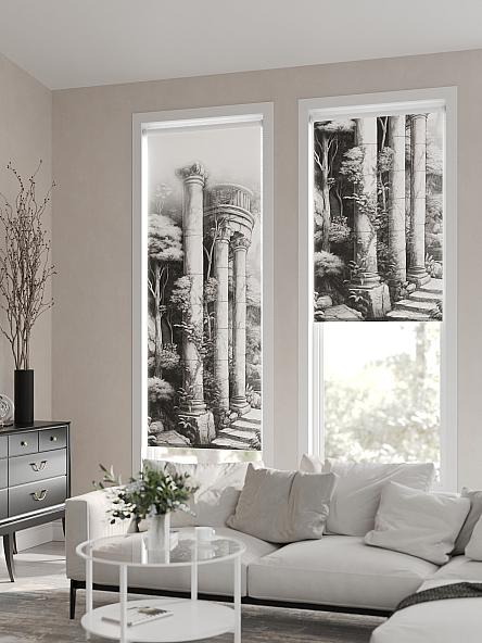 Рулонная штора для кухни для детской Флордо - 46 - ширина 57 см - фото 2