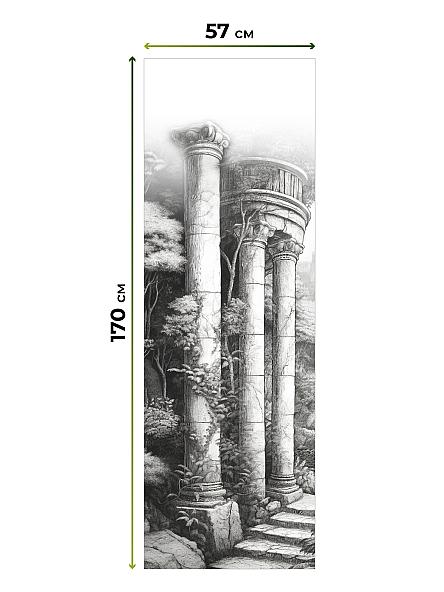 Рулонная штора для кухни для детской Флордо - 46 - ширина 57 см - фото 5