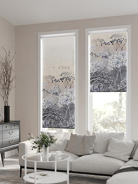 Рулонная штора для кухни для детской Флордо - 50 - ширина 57 см - фото 2