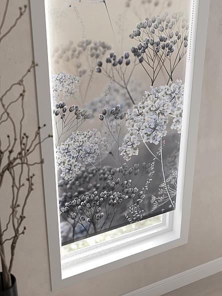 Рулонная штора для кухни для детской Флордо - 50 - ширина 57 см - фото 3