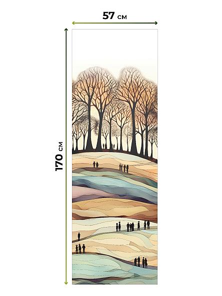 Рулонная штора для кухни для детской Флордо - 53 - ширина 57 см - фото 5