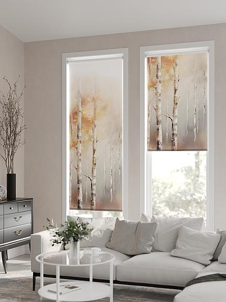 Рулонная штора для кухни для детской Флордо - 60 - ширина 57 см - фото 2