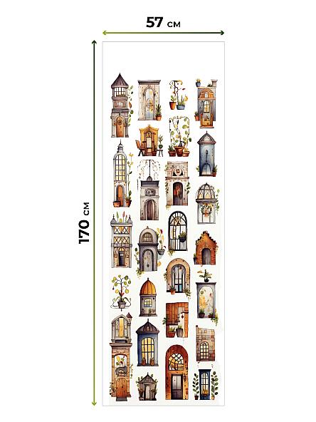 Рулонная штора для кухни для детской Флордо - 64 - ширина 57 см - фото 5