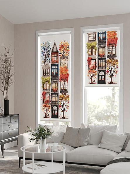 Рулонная штора для кухни для детской Флордо - 65 - ширина 57 см - фото 2