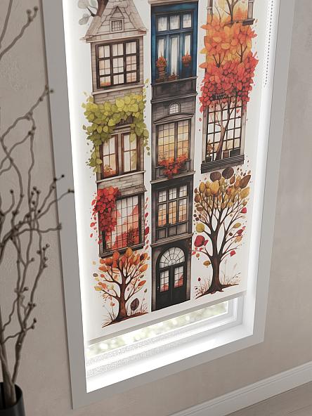 Рулонная штора для кухни для детской Флордо - 65 - ширина 57 см - фото 3