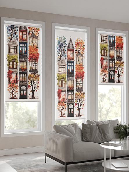 Рулонная штора для кухни для детской Флордо - 65 - ширина 57 см - фото 4