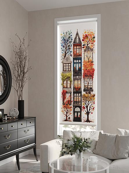 Рулонная штора для кухни для детской Флордо - 65 - ширина 57 см - фото 6