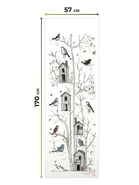 Рулонная штора для кухни для детской Флордо - 67 - ширина 57 см - фото 5