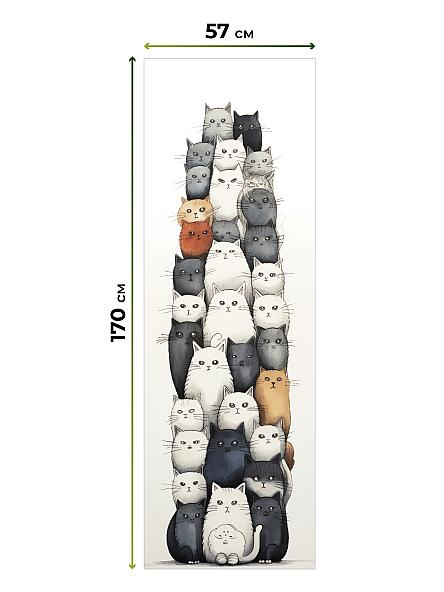 Рулонная штора для кухни для детской Флордо - 69 - ширина 57 см - фото 5