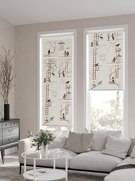 Рулонная штора для кухни для детской Флордо - 73 - ширина 57 см - фото 2