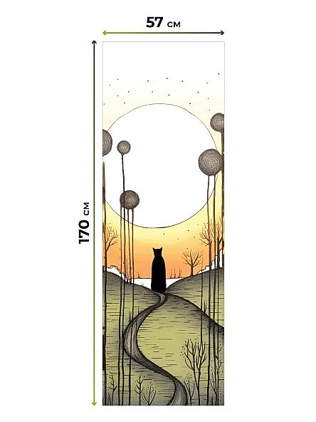 Рулонная штора для кухни для детской Флордо - 74 - ширина 57 см - фото 5