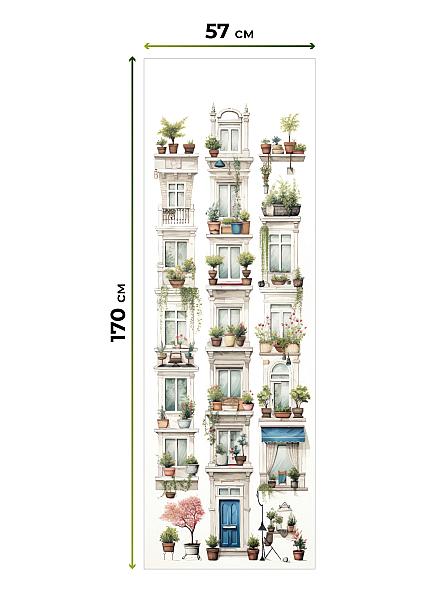 Рулонная штора для кухни для детской Флордо - 77 - ширина 57 см - фото 5