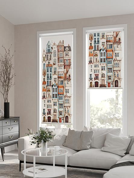 Рулонная штора для кухни для детской Флордо - 78 - ширина 57 см - фото 2