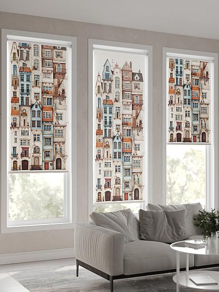 Рулонная штора для кухни для детской Флордо - 78 - ширина 57 см - фото 4