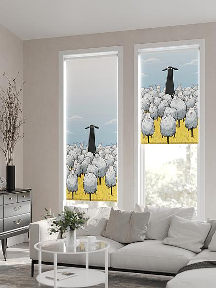 Рулонная штора для кухни для детской Флордо - 79 - ширина 57 см - фото 2