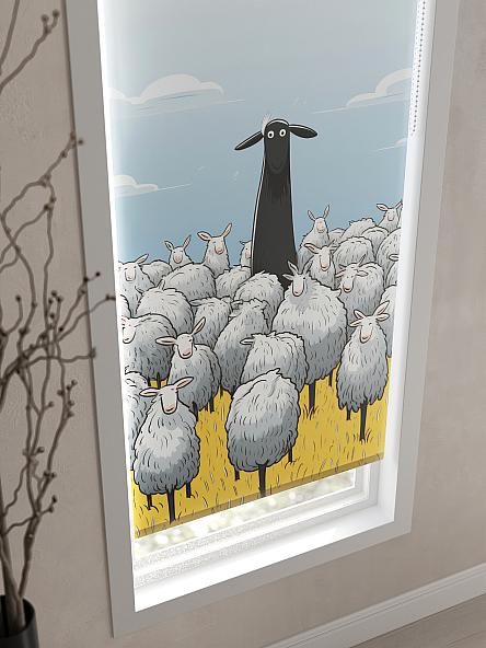 Рулонная штора для кухни для детской Флордо - 79 - ширина 57 см - фото 3