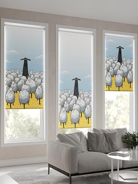 Рулонная штора для кухни для детской Флордо - 79 - ширина 57 см - фото 4