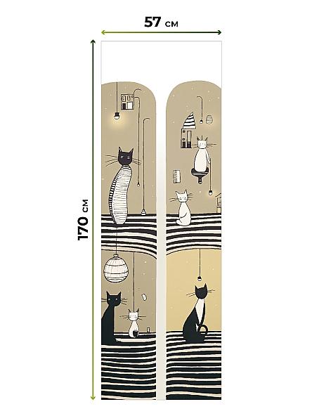 Рулонная штора для кухни для детской Флордо - 80 - ширина 57 см - фото 5