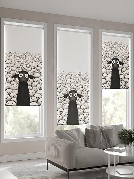 Рулонная штора для кухни для детской Флордо - 81 - ширина 57 см - фото 4